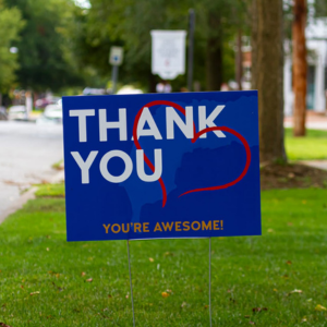 Letreros de patio 12 unidades